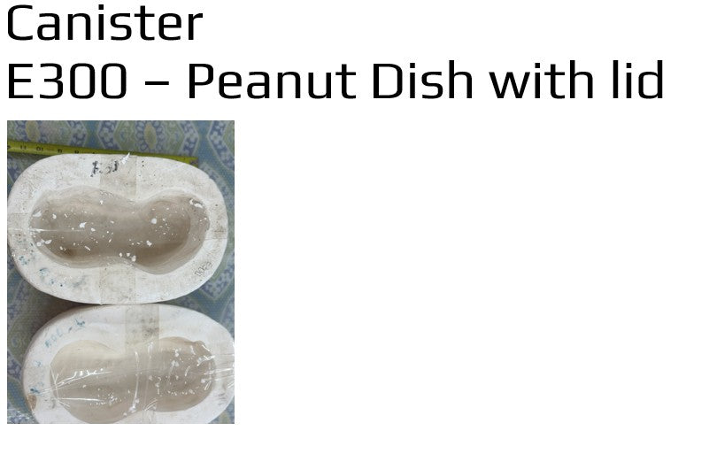 E300 - Peanut Dish with lid