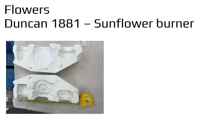 Duncan 1881 - Sunflower Wax Burner