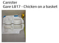 Gare L817 - Chicken on a basket