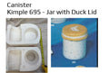 Kimple 695 - Jar with duck lid