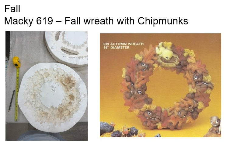 Fall Chipmunk Wreath