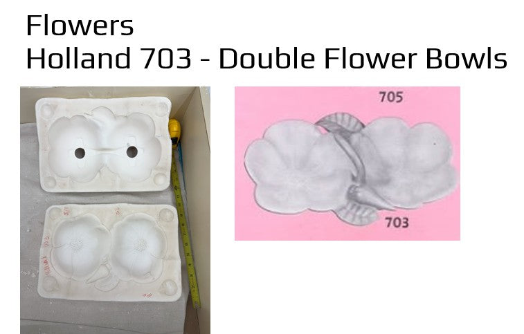 Holland 703 - Double Flower Bowls
