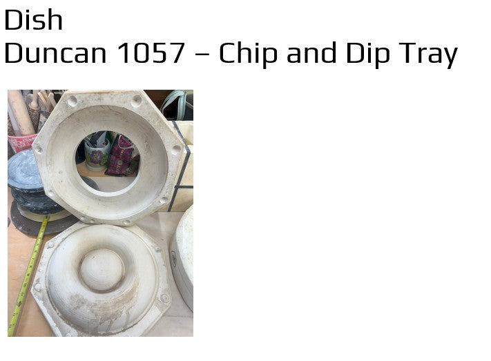 Duncan 1057 - Chip and Dip Tray