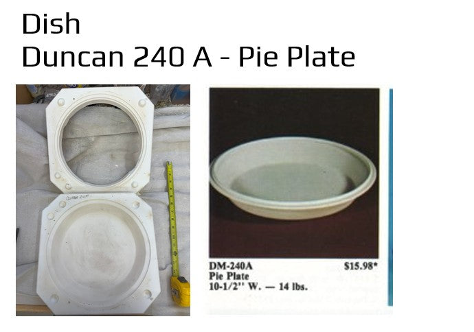 Duncan 240A - Pie Plate