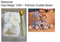 Clay Magic Patriotic Cuddle Bears