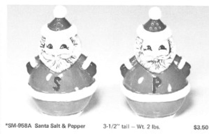 Duncan 958 - Santa Salt and Pepper Shaker