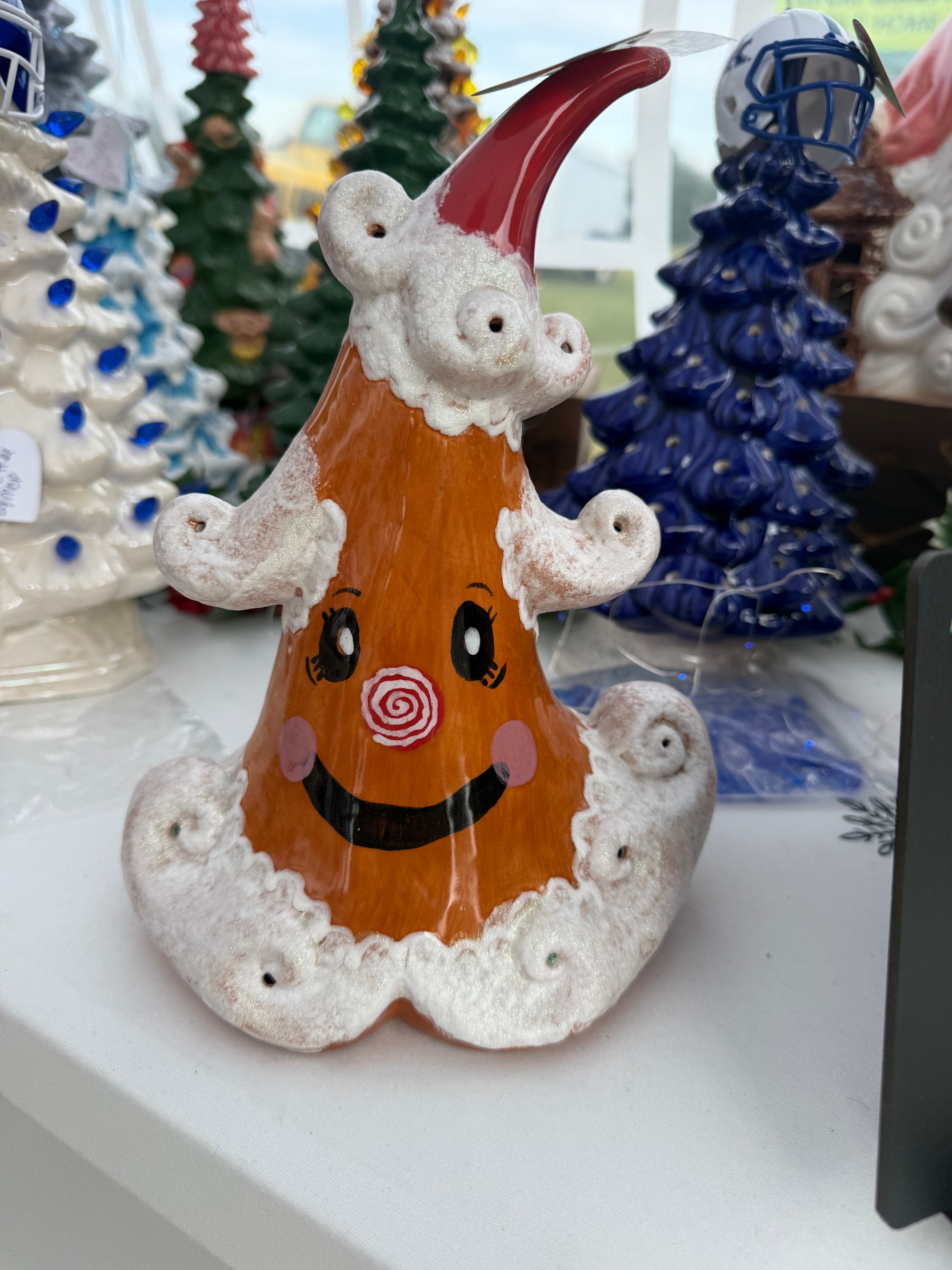 Gingerbread Jolly Tree 10 inch