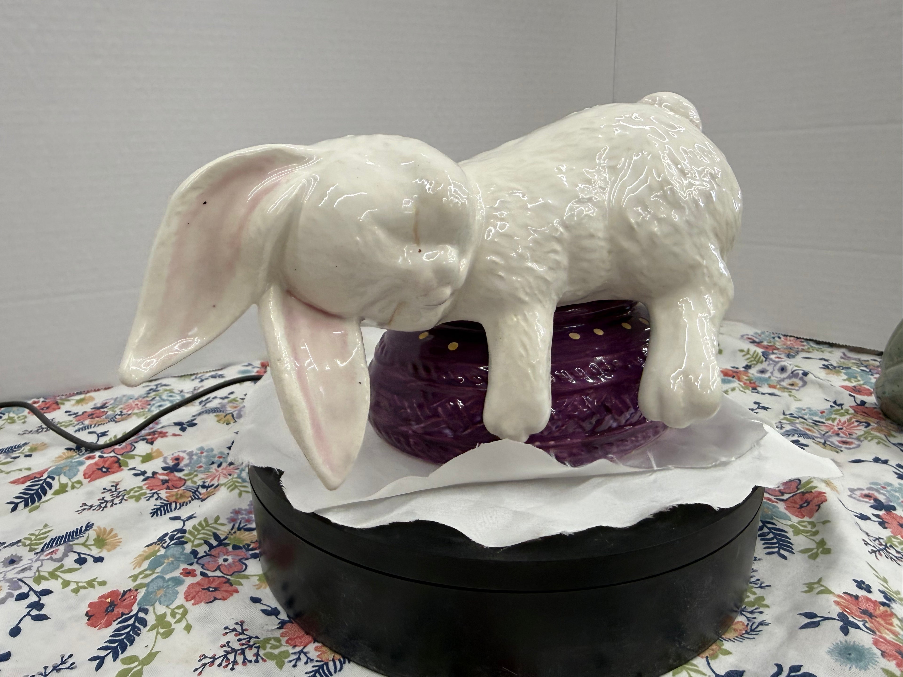 Sleepy bunny Tea Light