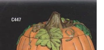 Unmarked  - large pumpkin lid